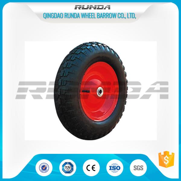 Comb Pattern Air Heavy Duty Rubber Wheels 3.50-8 TR13 Valve For Tool Carts