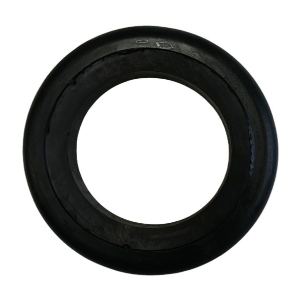 Road sweeper suction cup solid wheel black rubber wheel