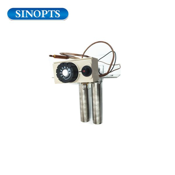                  40-90 Degree Gas Thermostat Valve Gas 2 Tube Burner Safety Control System Device             