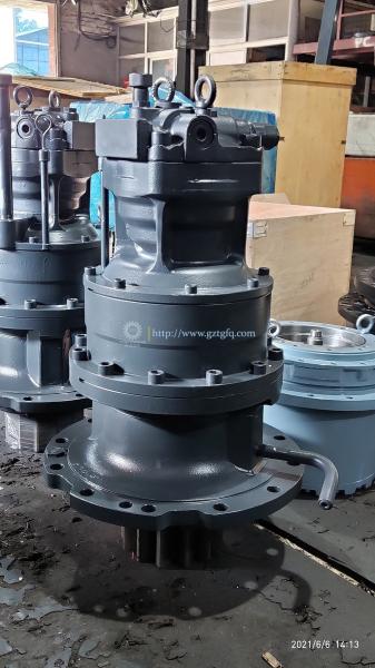 Ferro ZAX200 escavadeiras Motor balançador caixa de engrenagens balançador Assy para a condução balançador superior 4610138