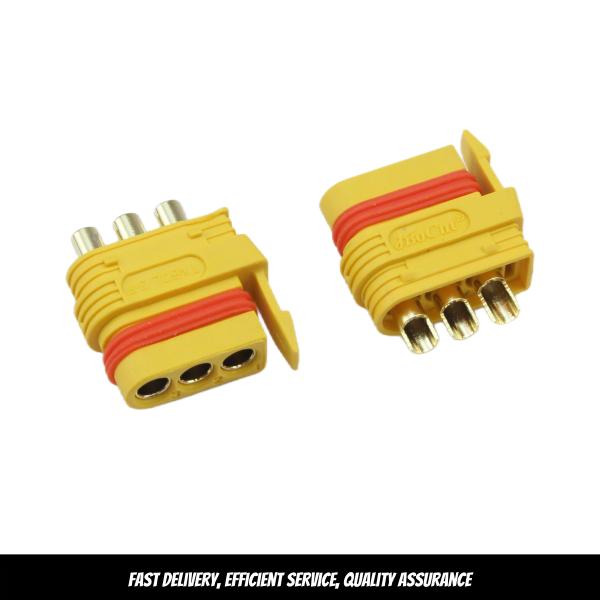 TX60-L-3 3 Pin Aircraft Connector , Lithium Battery Connector Types With Lock