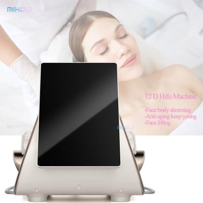 3 alças Máquina Hifu 7d 13 cartuchos Máquina de ultra-som focado de alta intensidade