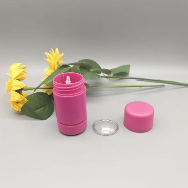 Impresión a color vibrante de alta calidad en barra de bálsamo desodorante con capacidades de 15g, 30g, 50g y 75g, utilizado para cosméticos
