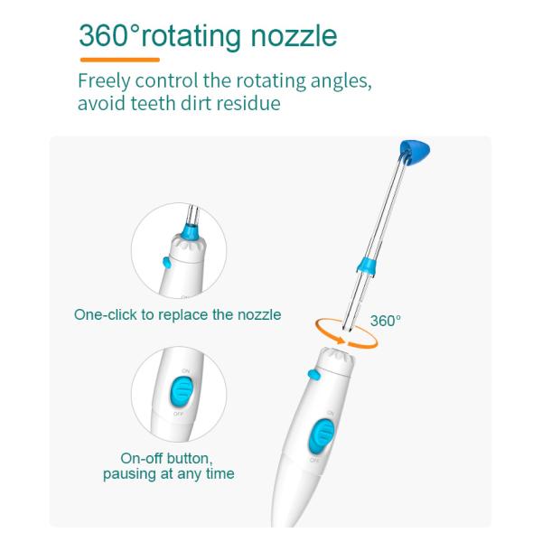 Водоустойчивый носовой уборщик воды IPX7 с вращая соплом 360