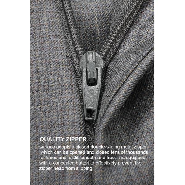 Плоские передние мужские тонкие хлопчатобумажные брюки для удобного и дышащего делового наряда