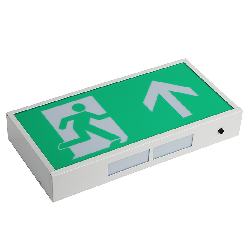 Rechargeable Pictogram LED Exit Sign 3 Hours Emergency Time Wall Surface Mounted SL030AM