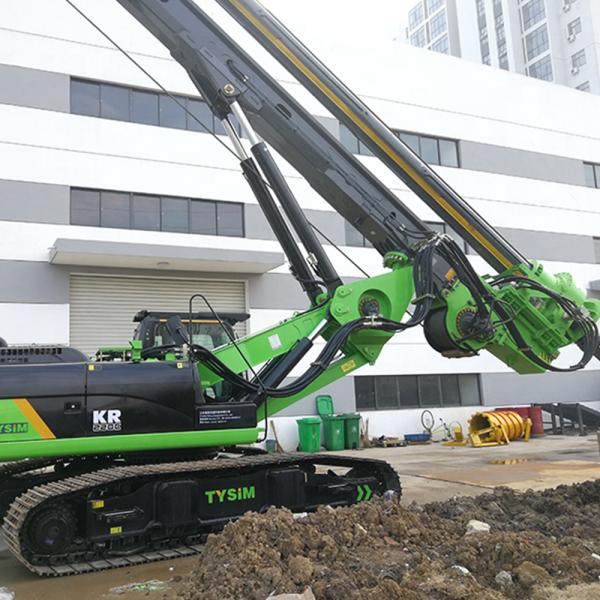 машина 165KNm кучи буровой установки Crawler почвы Crawler 80m/Min гидравлическая управляя
