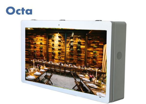 LCD Screen 3G / 4G Digital Signage Android System Kiosk For Advertising