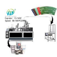 Máquina de Copo Máquina de Copo de Papel de Alta Velocidade Máquina de Fabricação de Copas de Papel descartáveis Máquina de Fabricação de Copas de Papel Linhas de Produção Totalmente Automáticas