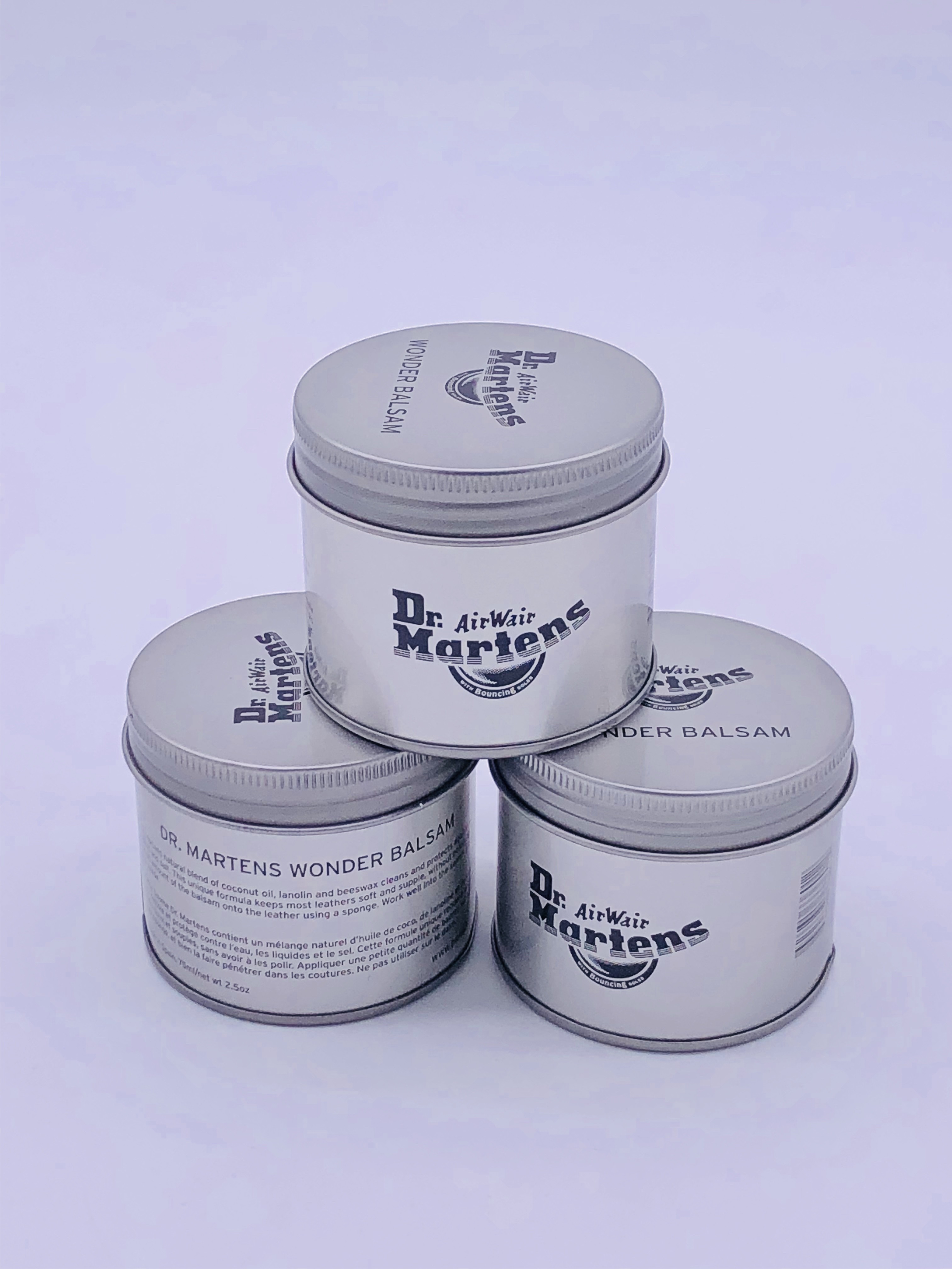 Attractive Wax Tin Box / Round Tin Can for Cosmetics Recycled Material
