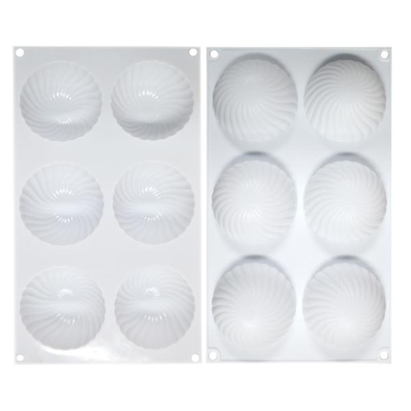 Логотип LFGB Handmade декоративных полостей прессформы 6 торта силикона изготовленный на заказ одобрил