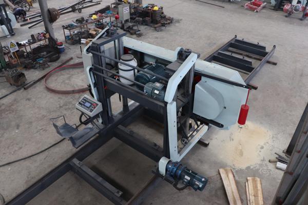 Moinho 55KW da serra de fita da madeira do Woodworking com a roda grande da serra de 40 polegadas