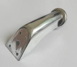 Quarto metal moderno de prata Sofa Legs de 4 pés da mobília de Chrome da polegada