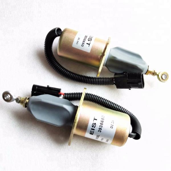 Generator Stop Solenoid 3935650 3939019 For Excavator Engine Parts