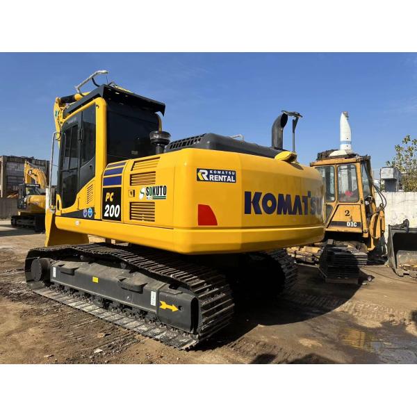 Excavadora Komatsu PC200-8 Usada En Excelente Condición/Original Japón Excavadora Komatsu de 20 toneladas Venta caliente