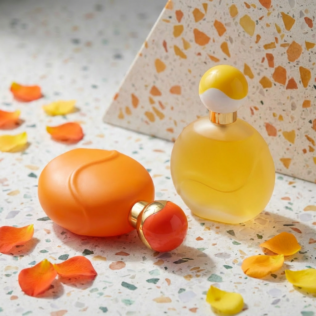 50ml Glass Perfume Bottles Empty Round Spray Crimp Neck Ball Cap