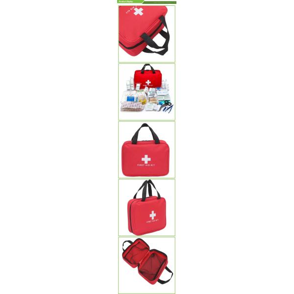 Emergency Medical Supplies Storage CCC and Is9000 Certified First Aid Kit for Home