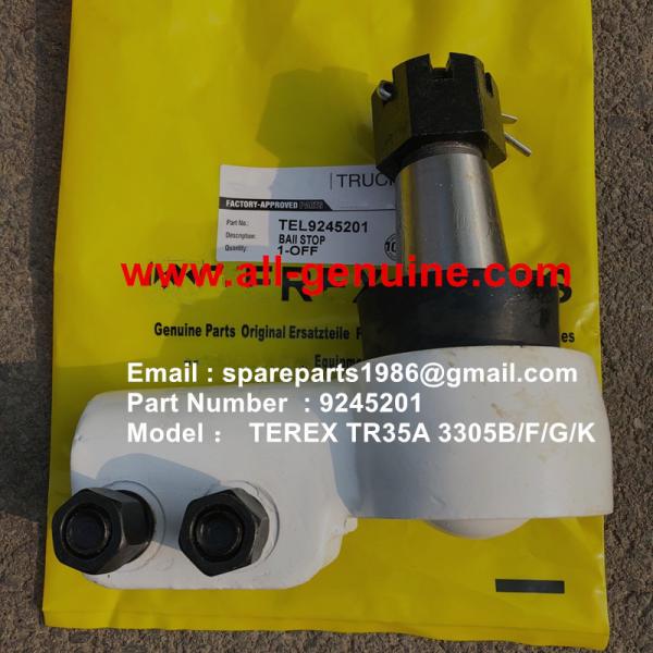 TEREX 09245201 BALL STOP  MINING NHL DUMP TRUCK TR35 TR50 TR60 TR100 3305B 3305F 3303 3307 TR45 TR70 MT4400 CUMMINS