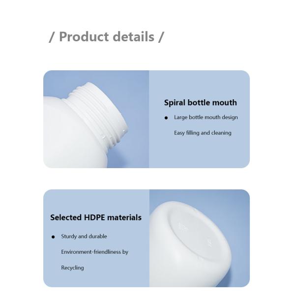 бутылка пены мусса HDPE 300ml пластиковая с печатанием экрана насоса
