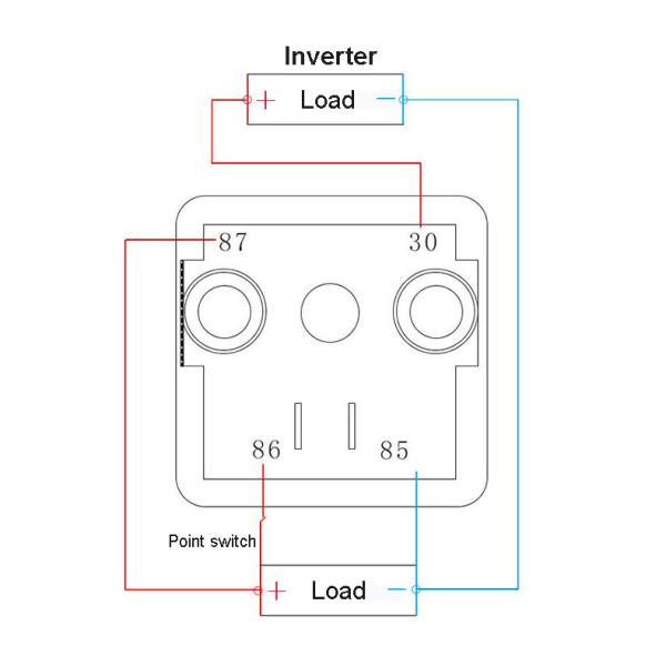 Тяжелая высокая мощность Ампер Стартерный реле Авто 12V/24V Электрические энергорелесы Автореле