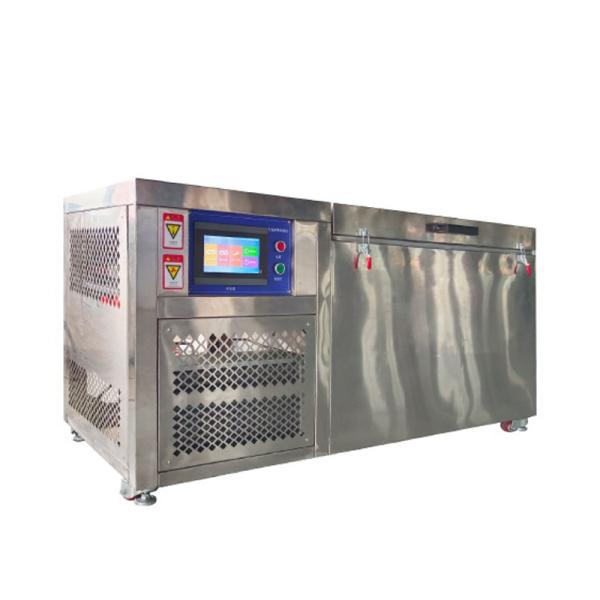 JIS K6545 ISO 20344 Vertical Low-temperature Cold-resistant Testing Machine ASTM 1052 Material Cold Resistance Tester Te