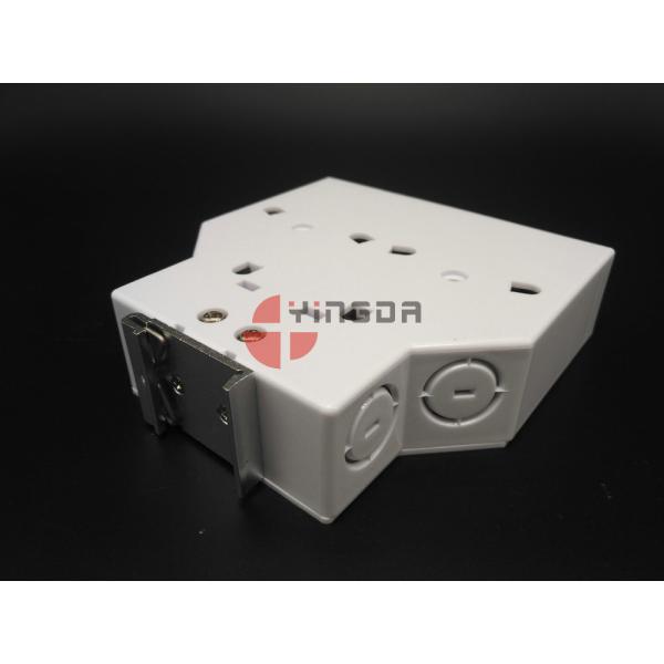 Переходники и отрезки провода портов СК/АПК терминальной коробки 12 оптического волокна ДИН пластиковые