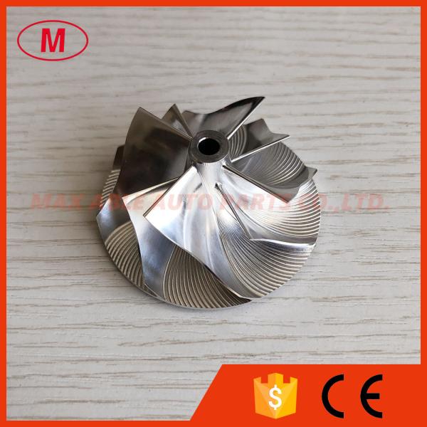 K04 5304-123-2015 41.85/56.08mm 4+4 blades turbocharger aluminum 2618/milling/billet compressor wheel for 5304-970-0020
