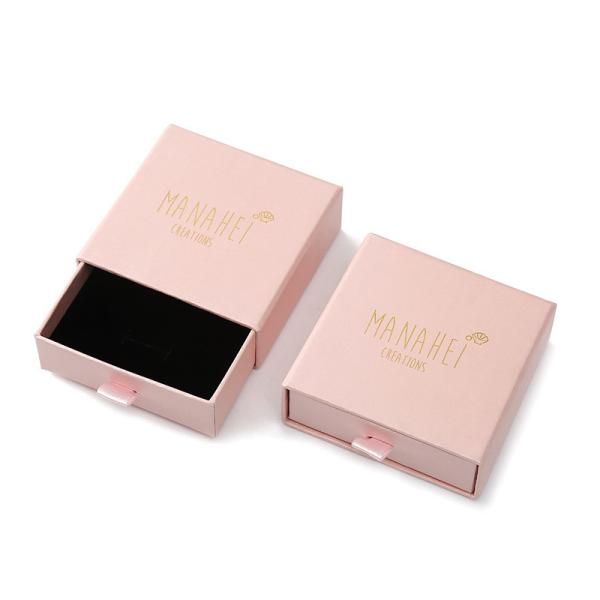 Pink Drawer Ornament Jewelry Packaging Box Ring Necklace Bracelet Ear Studs Pendant