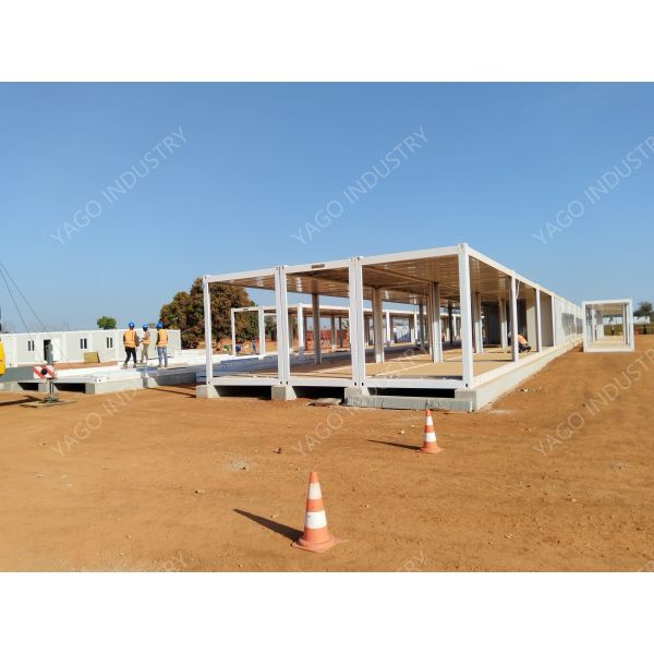 Insulated Prefabricated Container Building House Office 40ft OEM