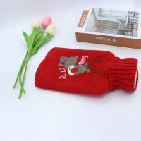 Aucune couverture en caoutchouc d'animaux de peluche de sac d'eau chaude de poids léger de fuite