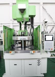 Plastic Plug Vertical Injection Molding Machine , 350 Ton PVC 3 Pin Plug