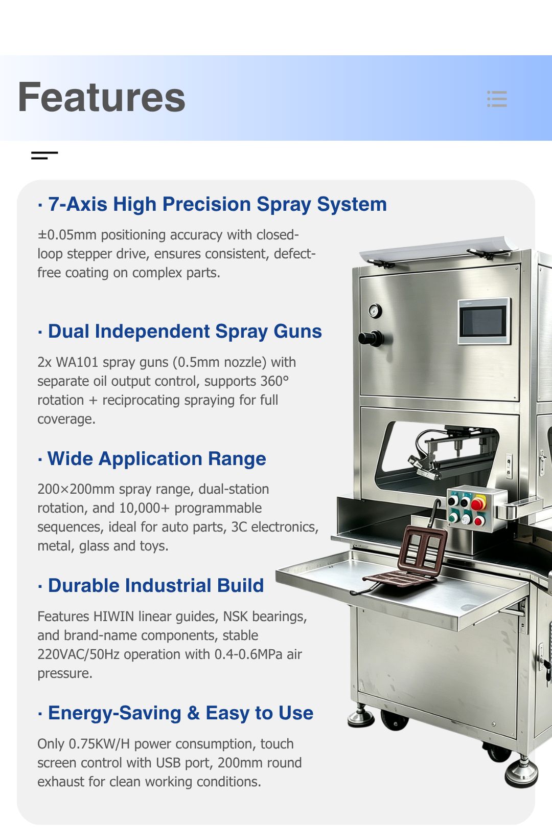 Automatic Spray Painting Machine, Coating Equipment for Plastic Crocodile Toy Surface Spraying