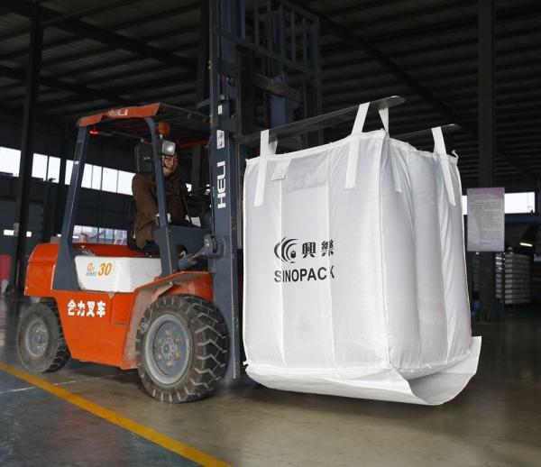 食品級 FIBC フルバッグ 円形の底 2205ポンド容量