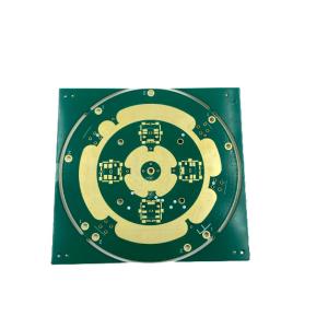 Multi производство PCB слоя с интервалом между строками 0.2mm Минимальн Отверстие Размер 0.1mm минимальным
