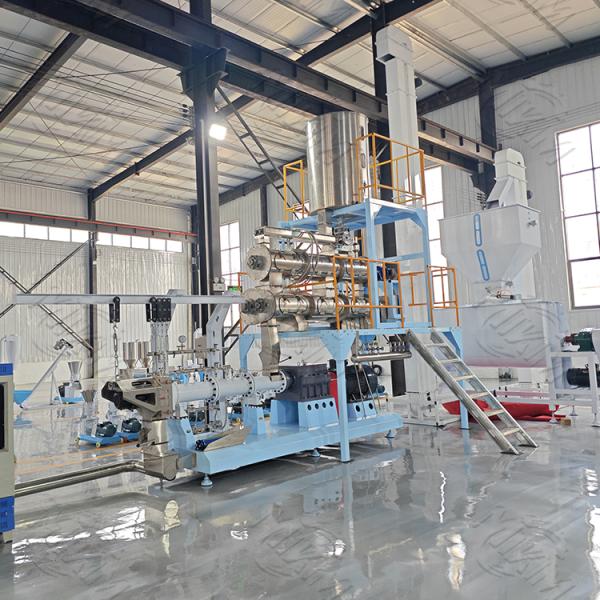 150kg/h - 500kg/h secan la comida de perro casero que hace la máquina, extrusor de la comida de perro