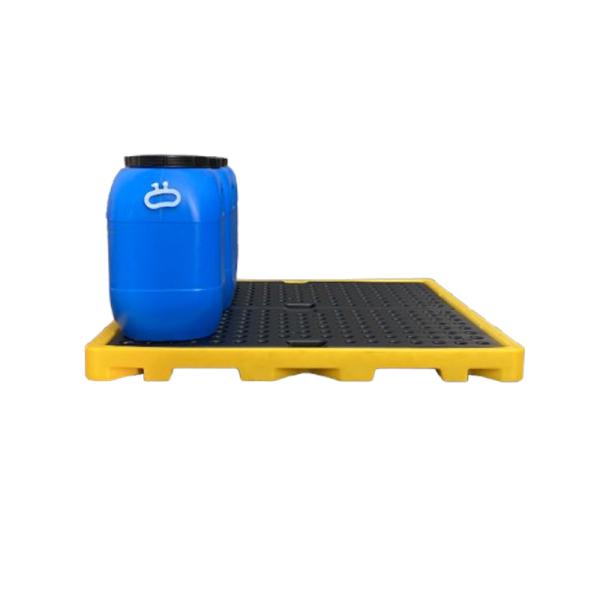 150 Litre 2 Drum Secondary Containment Pallet For Oil And Chemicals 