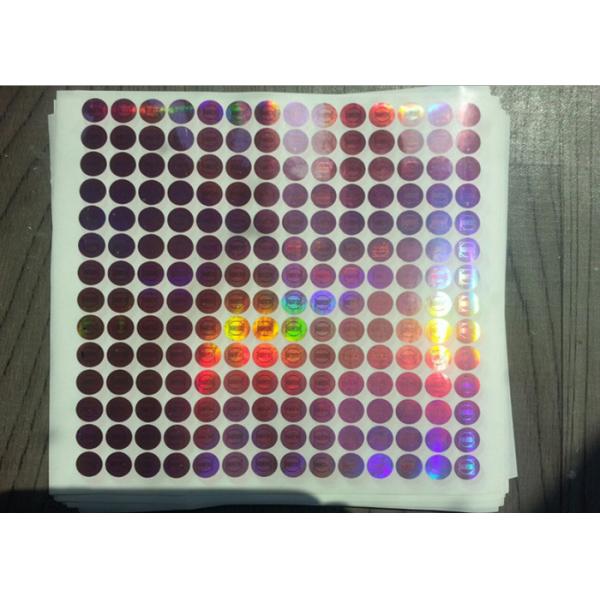 Ярлык безопасностью золота серебристый анти- поддельный, стикеры Холограм 3Д ПЭТ материал фильма