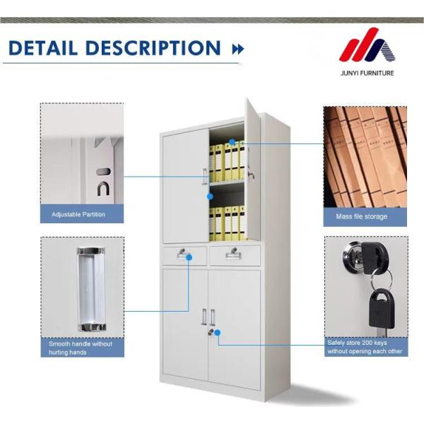 0.5-1.2 мм толщина современный офис стальной шкаф с нержавеющей сталью