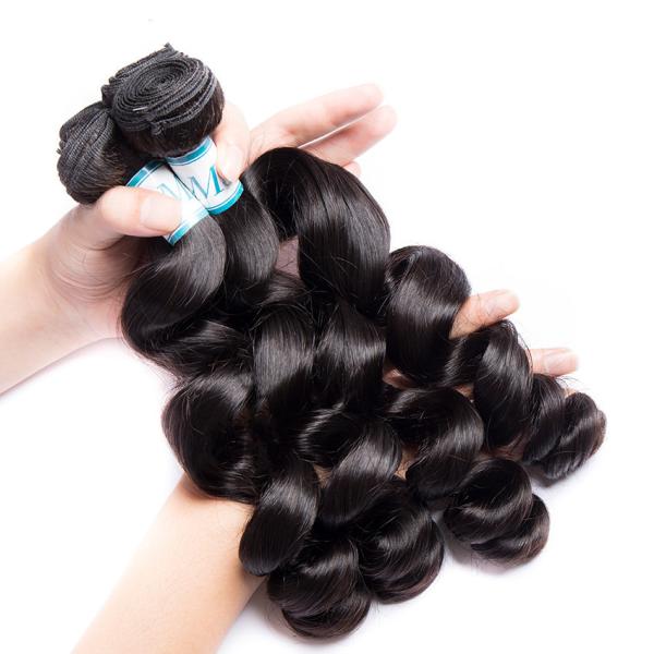 100 Grams Virgin Human Hair Extensions Natural Color 2 Years Service Life