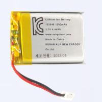 Universal 103040 Bateria recarregável de iões de lítio Bateria de polímero 3.7v 1200mah