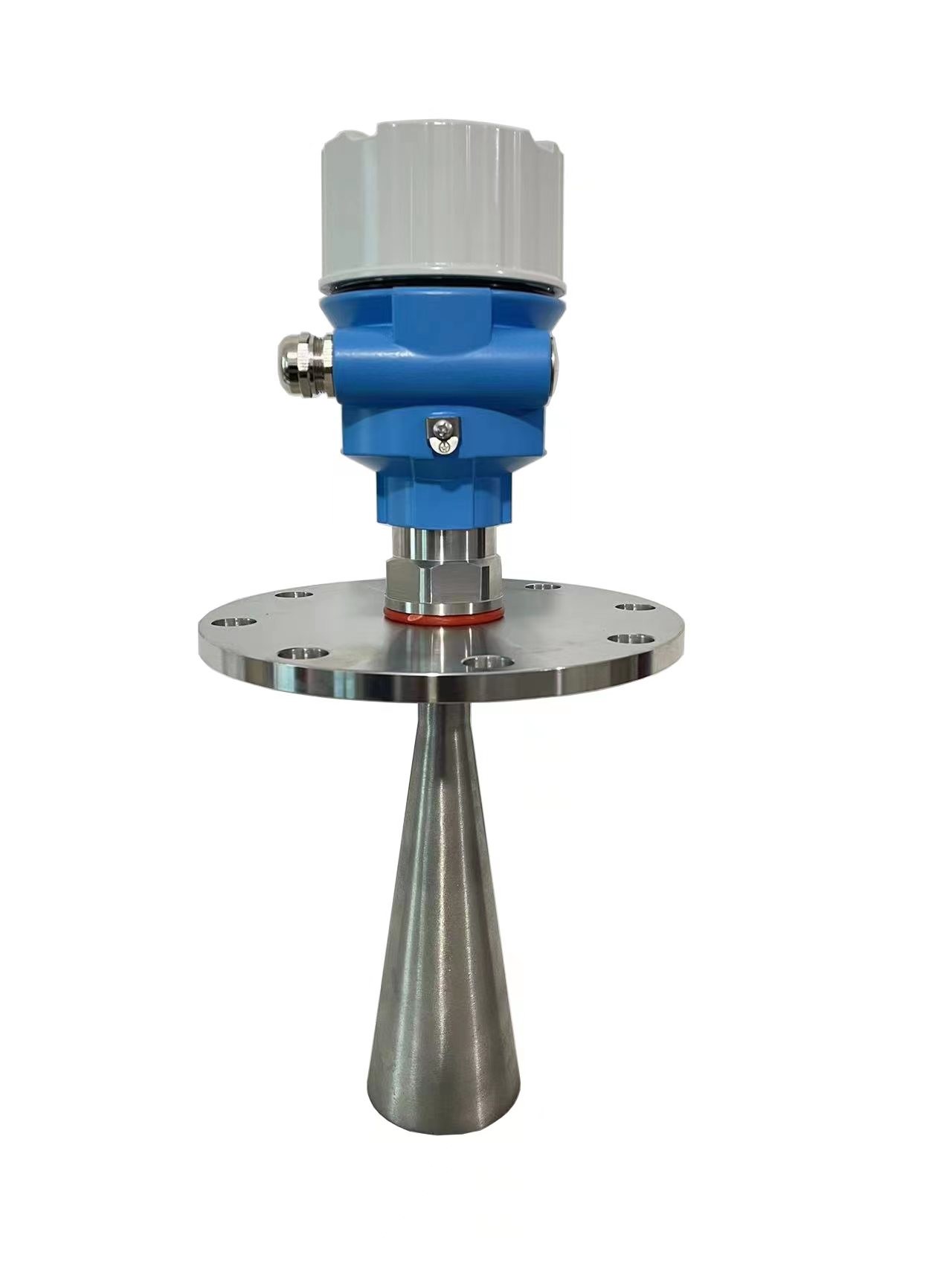 High Precision Radar Level Meter Radar Type Flow Meter 4-20mA Output For Solid Powder Liquid