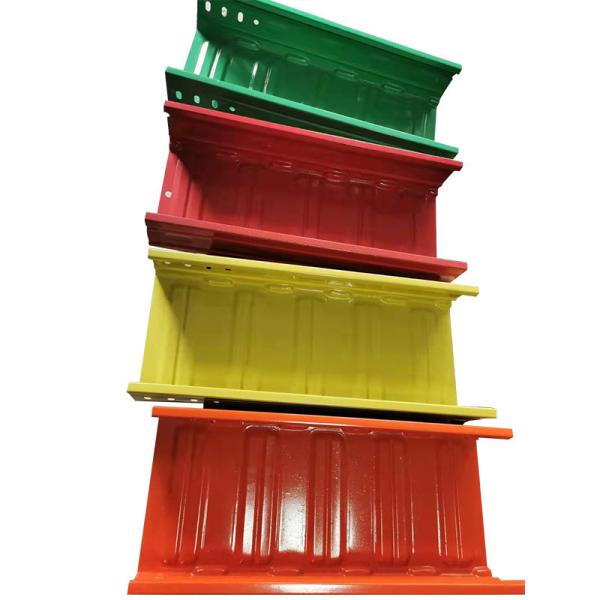 Molded Raceway Cable Tray Length 3m Temperature Range -40°C To 120°C Fire Resistance Non Flammable