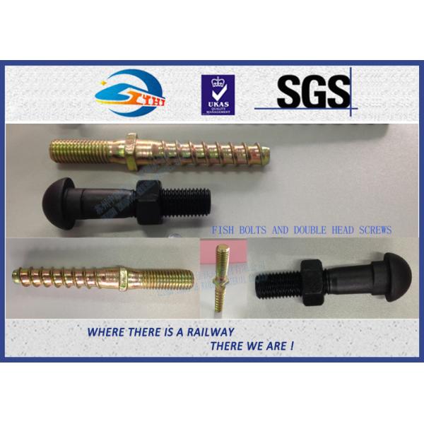 Railroad Track Bolts Fish Bolts hexagon head bolt for railway fastening system