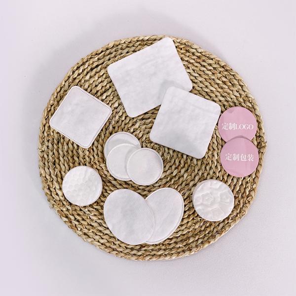 50 pièces 60 pièces 80 pièces Disques démaquillants jetables en coton pour lotion tonique