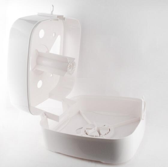 Lavatory Jumbo Paper Towel Dispenser Manual 260x140x280mm For Hand Cleaning