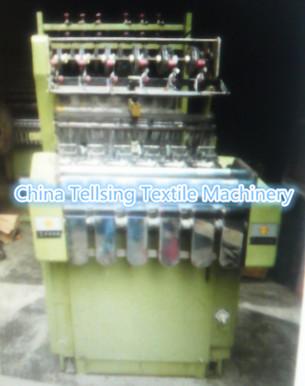 used hand taiwan brand needle loom machine for weaving elastic or inelastic webbing or ribbon China supplier Tellsing