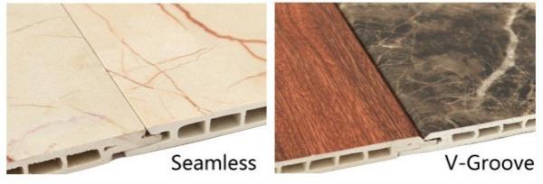 SGS Certified Plastic Wall Cladding Sheets 10mm White Plastic Wall Panels
