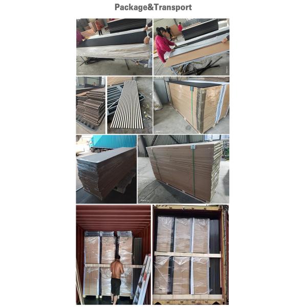 Современные композиционные ПЭТ-акустические деревянные плиты, предназначенные для офисных зданий