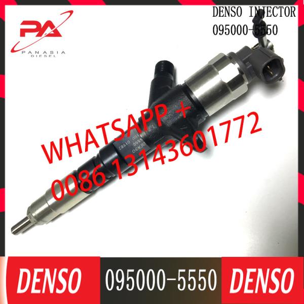 Bocal 095000-5511 095000-5550 DLLA150P866 comum original do injetor de combustível 095000-5480 do trilho para HYUNDAI 33800-45700