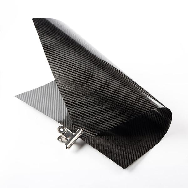 High Strength Type Customized Heat Resistant Carbon Fiber Sheet 500X500X1mm For Wall Panel